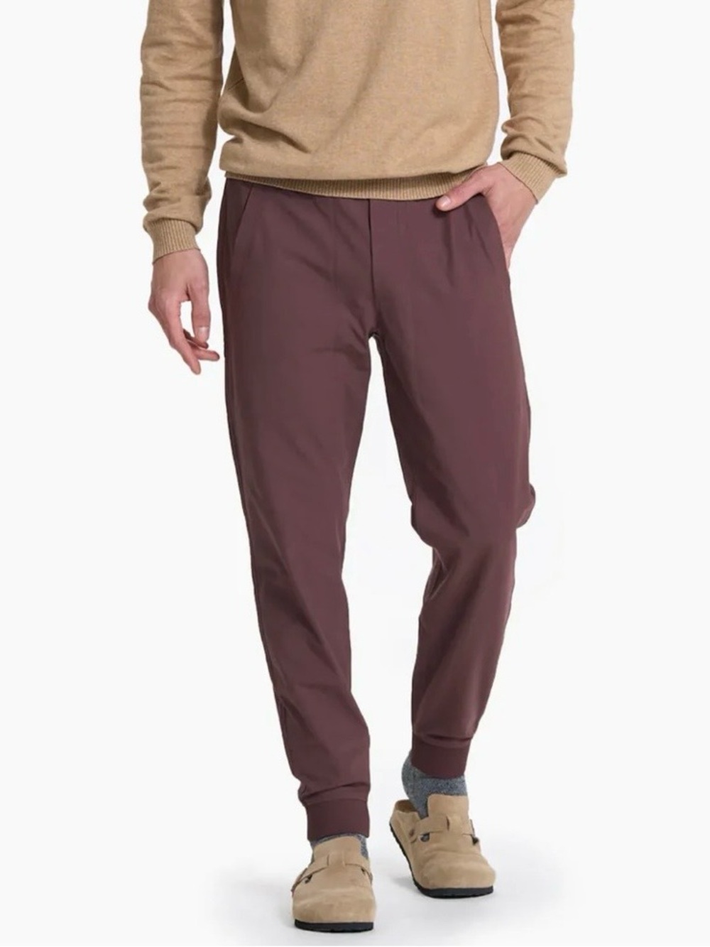 Vuori Men’s Meta Jogger Pants Maroon Small